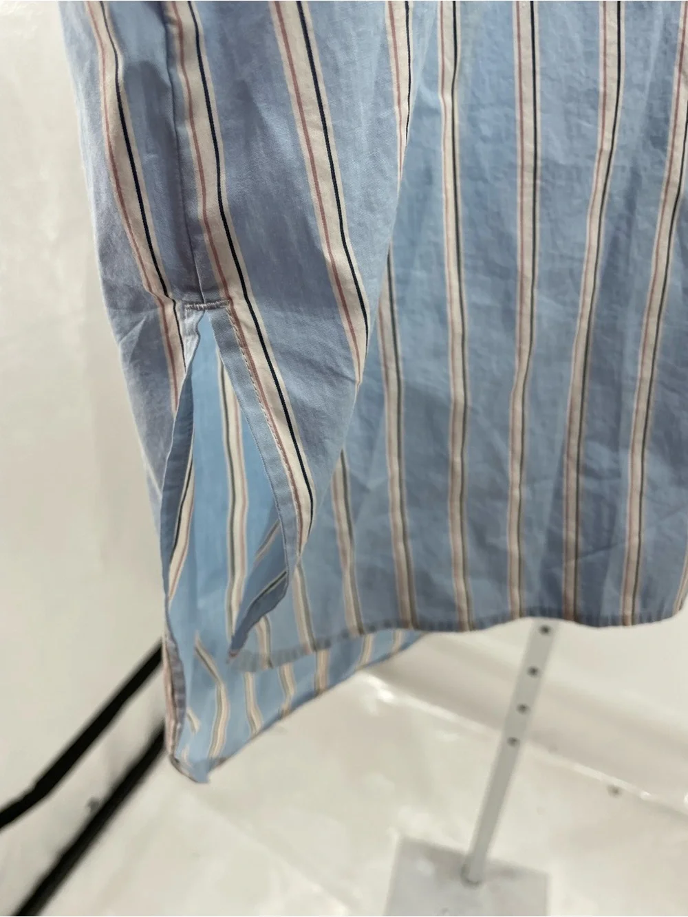Banana Republic‎ Men's  causal long sleeve shirt Size m blue white NWOT